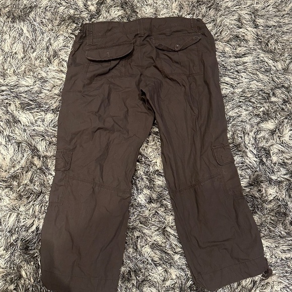 Vintage style Capri cargo  shorts Sz M - Picture 2 of 2